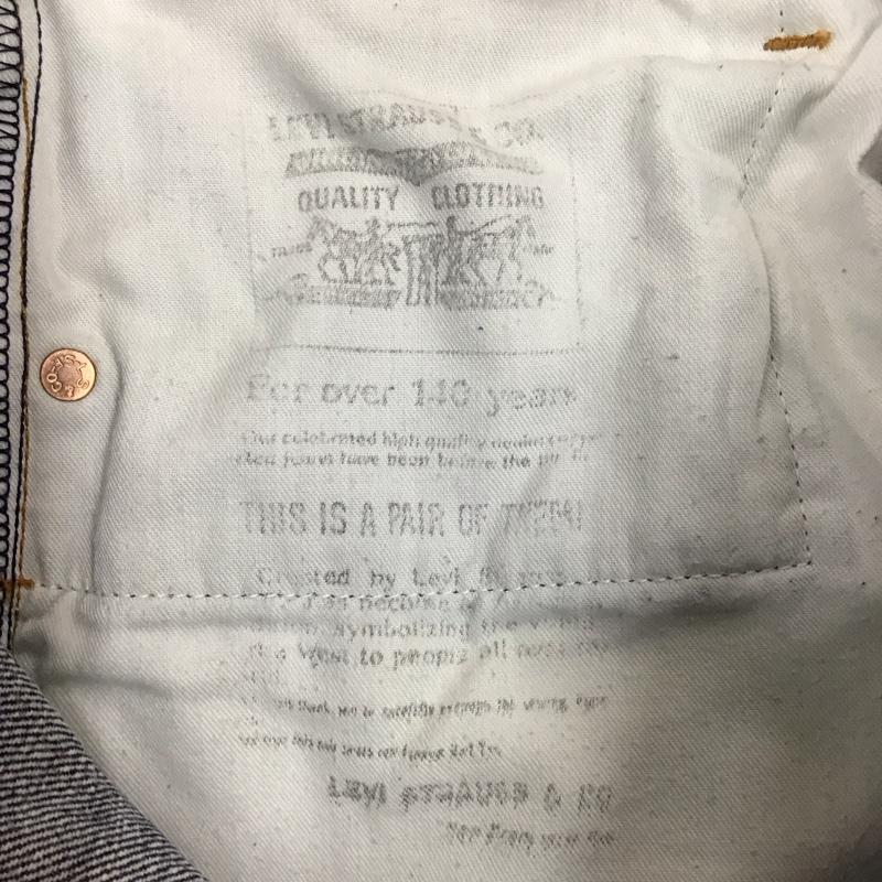 リーバイストラウスアンドコー Levi Strauss & co. パンツ デニム、ジーンズ デニムパンツ ストレートパンツ ワイドパンツ カジュアルパンツ 32インチ 無地 インディゴ / インディゴ /  メンズ USED 古着 中古 10113576