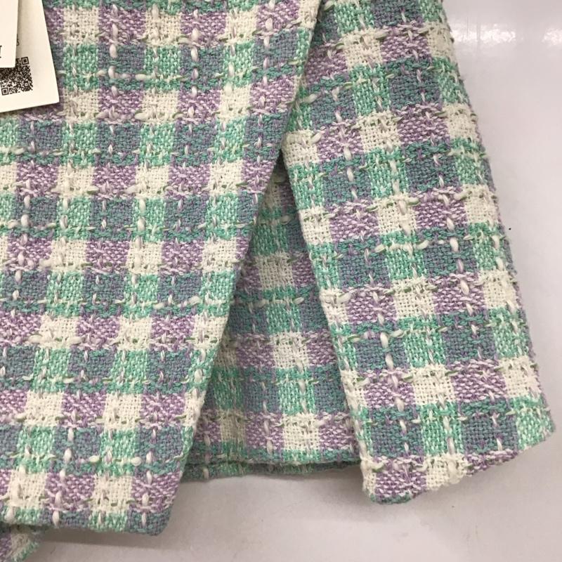 ザラ ZARA パンツ ショートパンツ S チェック マルチカラー / マルチカラー /  レディース USED 古着 中古 10129300