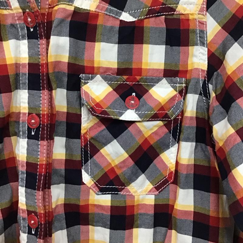 トミーヒルフィガー TOMMY HILFIGER シャツ、ブラウス 長袖 M チェック マルチカラー / マルチカラー /  レディース USED 古着 中古 10143992