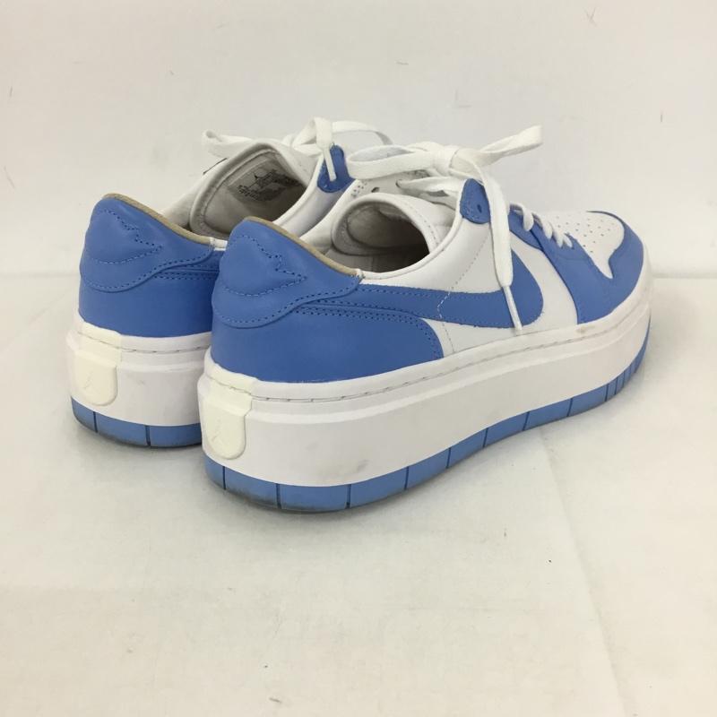 ナイキ NIKE スニーカー スニーカー DQ3698-141 WMNS AIR JORDAN 1 ELEVATE LOW 28.5cm 28.5cm ワンポイント 白 / ホワイト / X 水色 / ライトブルー /  メンズ USED 古着 中古 10129544