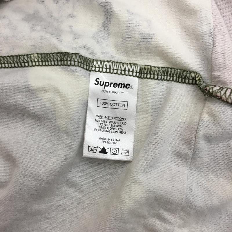 シュプリーム Supreme Tシャツ 長袖 Supreme Mosaic patchwork L/S Top M 総柄 緑 / グリーン /  メンズ USED 古着 中古 10122372