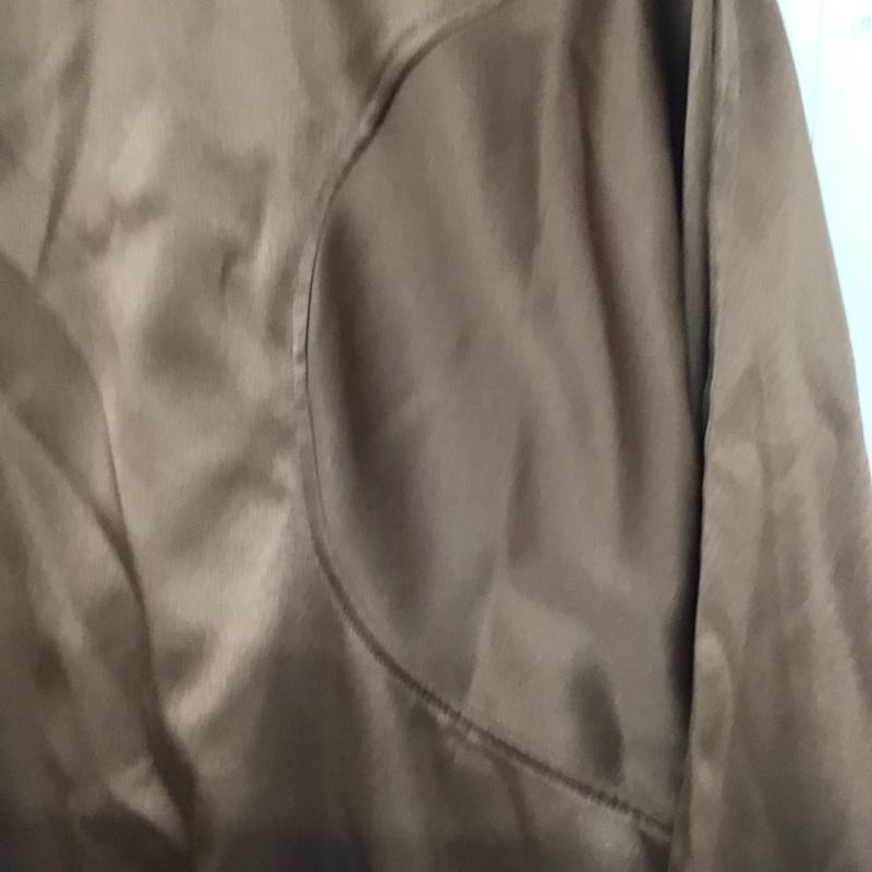 ラウジー lawgy ジャケット、上着 ジャケット、ブレザー 0221030503 ロング丈 FREE 無地 茶 / ブラウン /  レディース USED 古着 中古 10142227