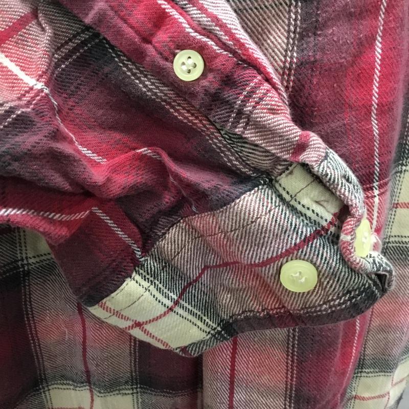 古着 USED シャツ、ブラウス 長袖 長袖シャツ チェックシャツ カジュアルシャツ 古着 XL チェック マルチカラー / マルチカラー /  メンズ USED 古着 中古 10106574