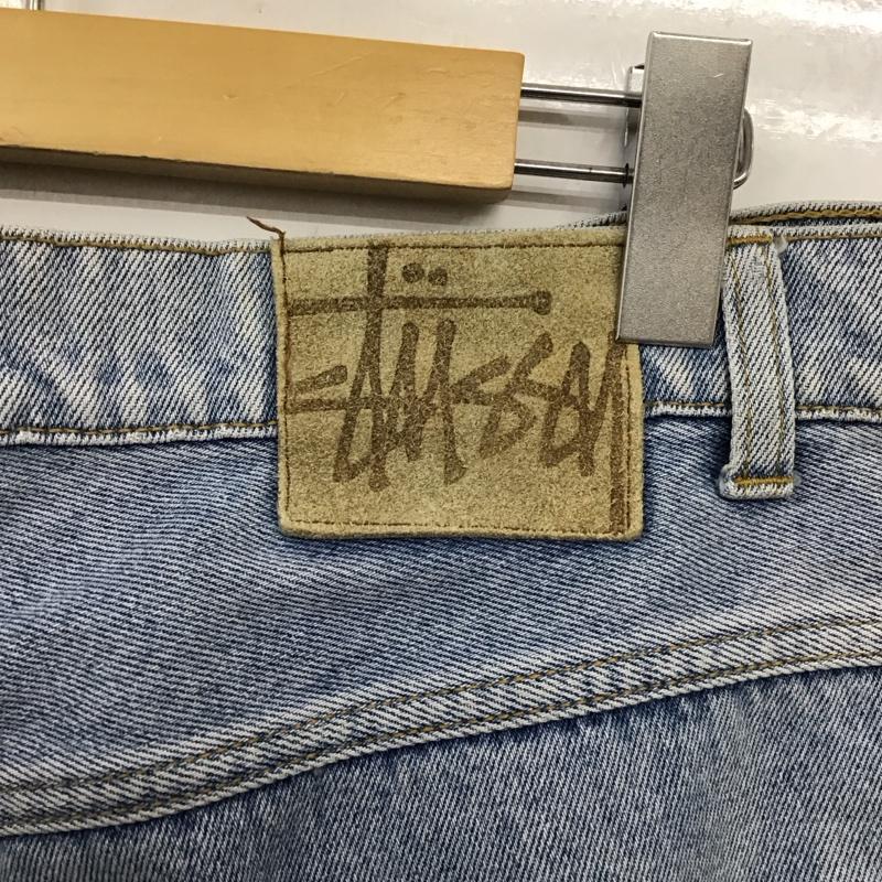 ステューシー STUSSY パンツ デニム、ジーンズ 90年代 36 36 無地 水色 / ライトブルー /  メンズ USED 古着 中古 10113934