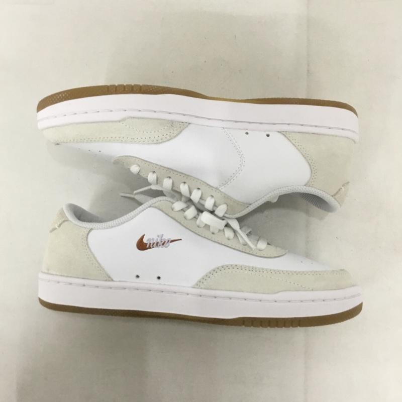 ナイキ NIKE スニーカー スニーカー CW1067-102 WMNS NIKE COURT VINTAGE PRM 23cm 23.0cm ロゴ、文字 白 / ホワイト /  レディース USED 古着 中古 10134761