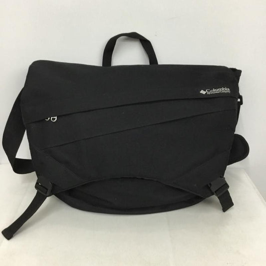 コロンビア Columbia ショルダーバッグ ショルダーバッグ メッセンジャーバッグ ロゴ、文字 黒 / ブラック /  メンズ USED 古着 中古 10145863