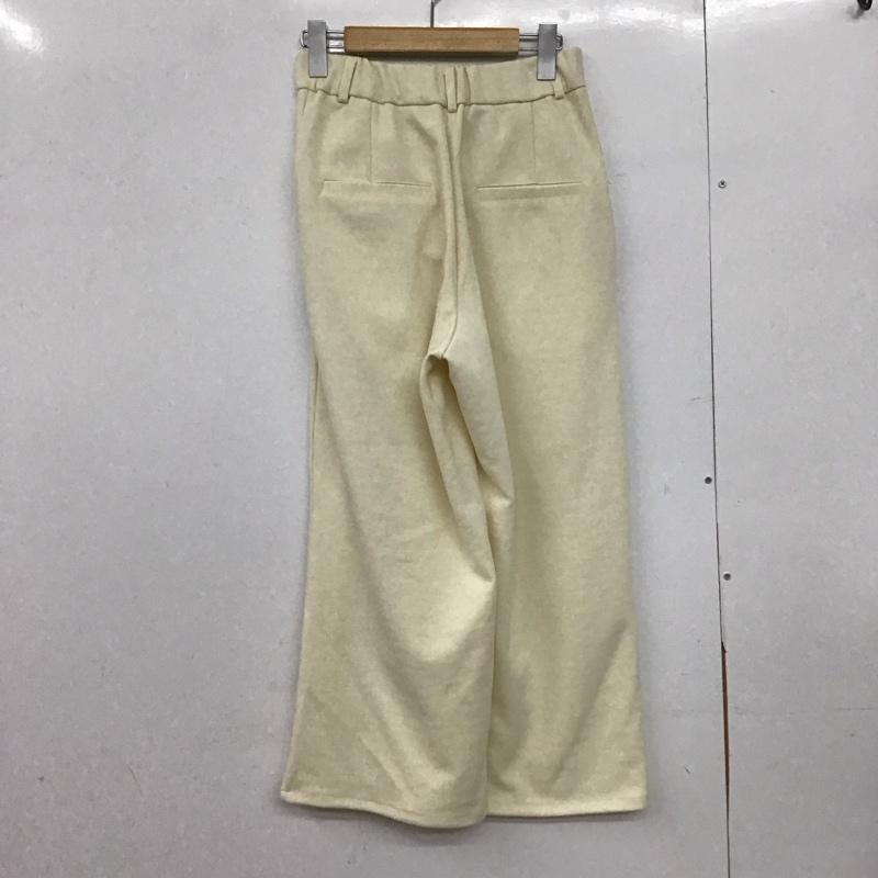 ディスコート Discoat パンツ スラックス DCZ1052102A0006 キレイメスウェットライクパンツ 無地 白 / ホワイト /  レディース USED 古着 中古 10147037