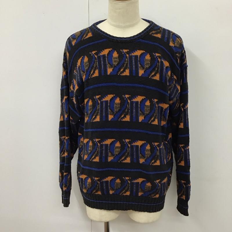 クリスチャンディオール Christian Dior ニット、セーター 長袖 M  マルチカラー / マルチカラー /  メンズ USED 古着 中古 10117149