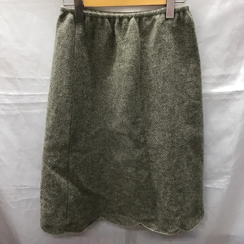 マークバイマークジェイコブス MARC by MARC JACOBS スカート ミニスカート ミニスカート タイトスカート カジュアルスカート 2 無地 茶 / ブラウン /  レディース USED 古着 中古 10114903