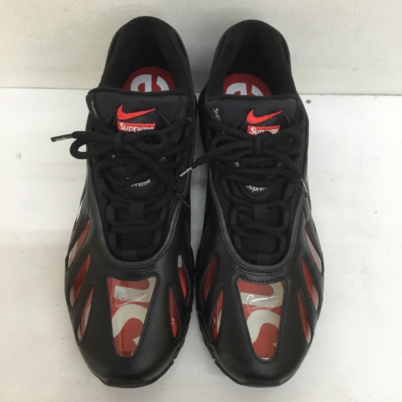 ナイキ NIKE スニーカー スニーカー SUPREME シュプリーム AIR MAX 96 エアマックス 96 CV7652-002 28.5cm ロゴ、文字 黒 / ブラック /  メンズ USED 古着 中古 10105898