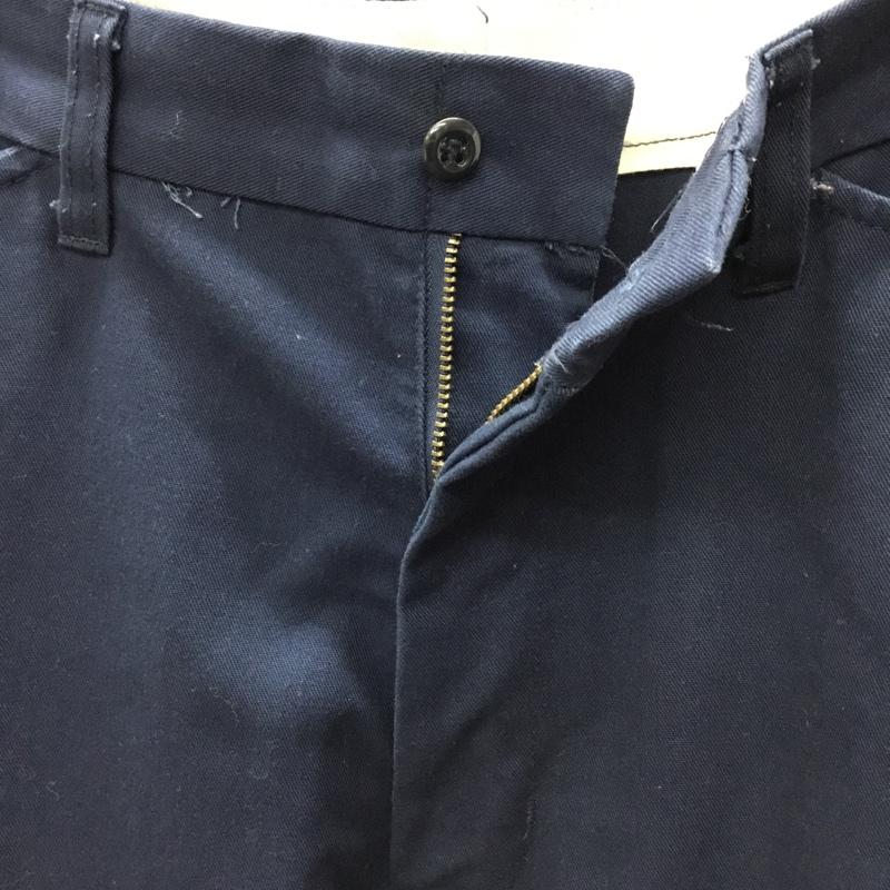 古着 USED パンツ チノパン WearGuard 33×33 無地 紺 / ネイビー /  メンズ USED 古着 中古 10121001