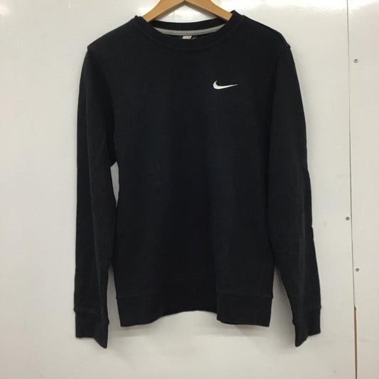 ナイキ NIKE トレーナー 長袖 aa3178-010 長袖トレーナー スウェット クルーネック S ロゴ、文字 黒 / ブラック /  メンズ USED 古着 中古 10137232