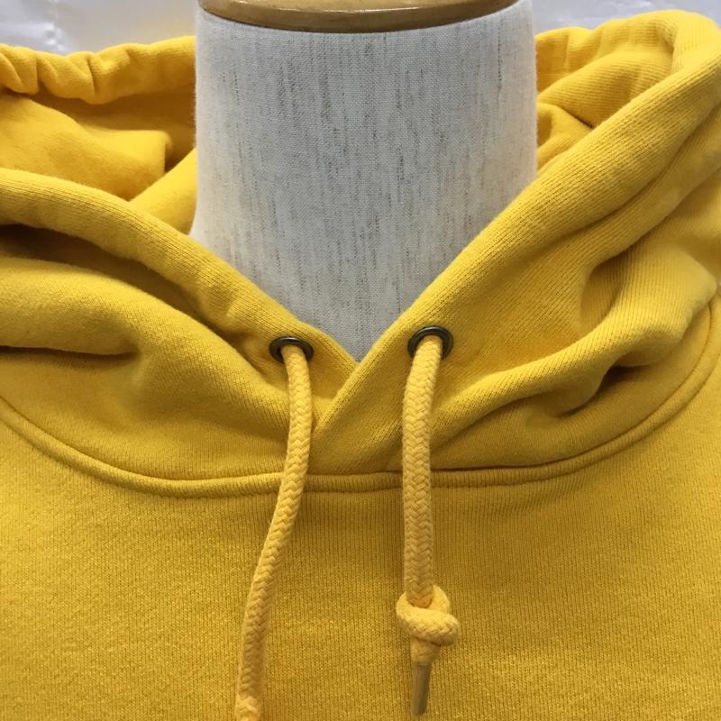 アヴィレックス AVIREX パーカー 長袖 783-3131014 WEB&DEPOT限定 RECORDDESIGNSWEATPULLOVERPARKA XL プリント 黄 / イエロー /  メンズ USED 古着 中古 10116246