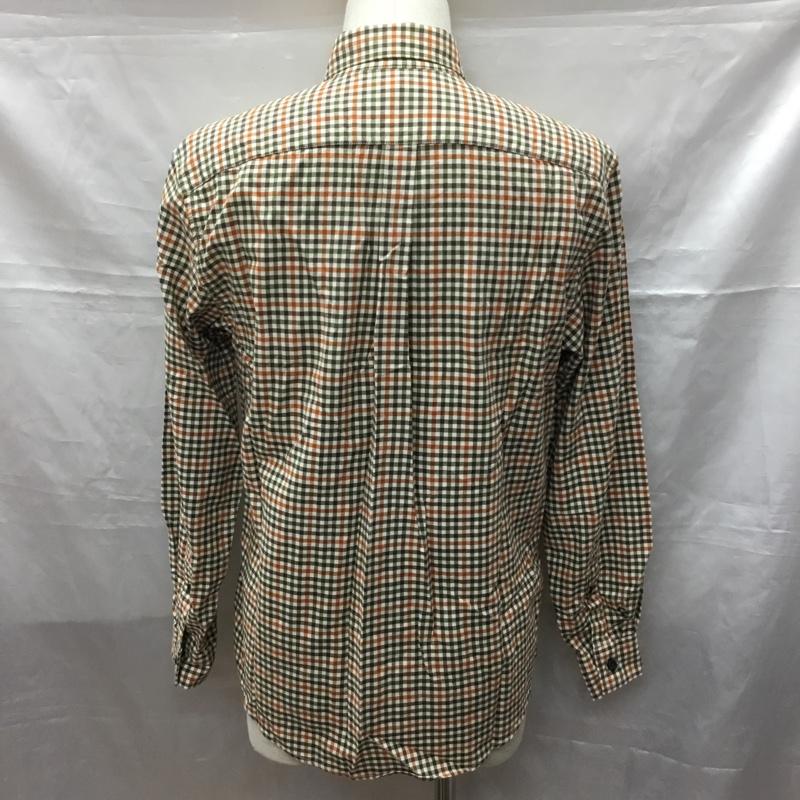 エディーバウアー Eddie Bauer シャツ、ブラウス 長袖 ボタンダウン 胸ポケット チェック S ワンポイント マルチカラー / マルチカラー /  メンズ USED 古着 中古 10116102