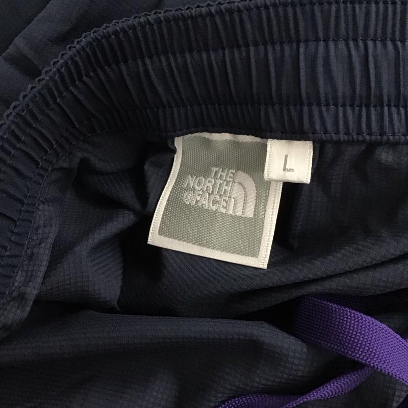 ザノースフェイス THE NORTH FACE スカート ミニスカート NTW53078 Swallowtail Skirt L ロゴ、文字 紺 / ネイビー /  レディース USED 古着 中古 10129202