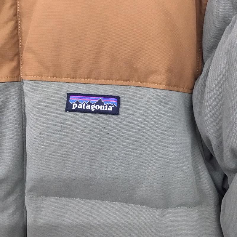 パタゴニア patagonia ジャケット、上着 ジャンパー、ブルゾン 28321fa14 ダウンジャケット アウター M ロゴ、文字 カーキ / カーキ /  メンズ USED 古着 中古 10147532