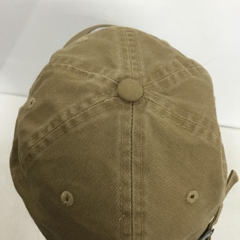 ニューエラ NEW ERA 帽子 キャップ コットン ロゴ、文字 ベージュ / ベージュ /  メンズ USED 古着 中古 10149469