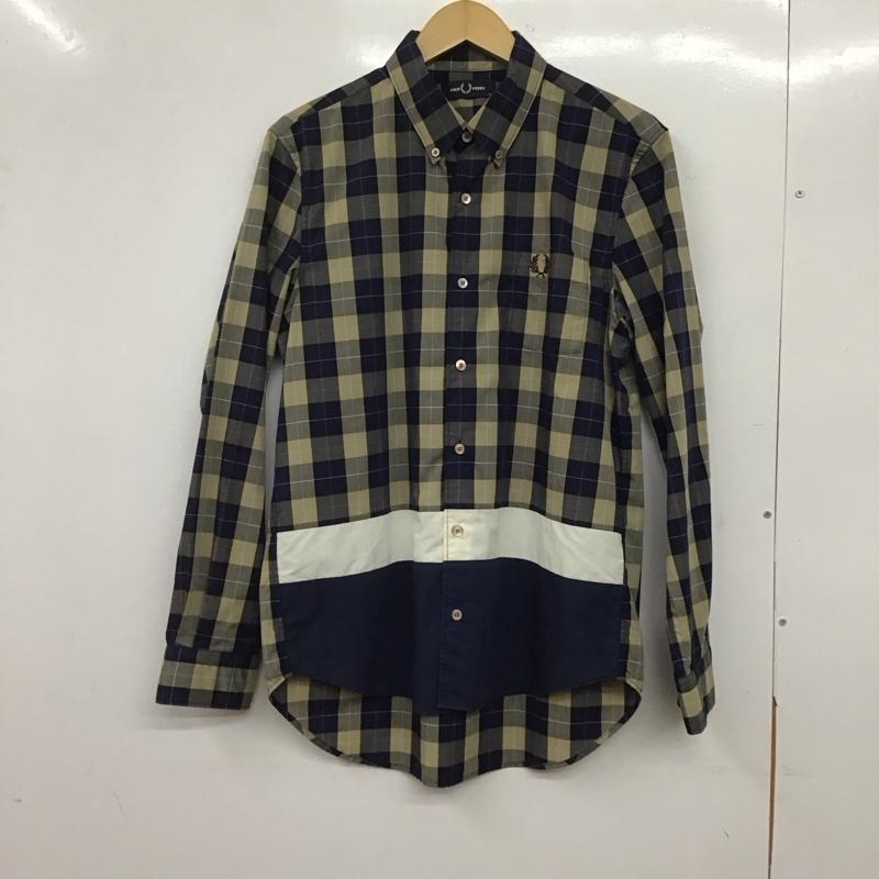 フレッドペリー FRED PERRY シャツ、ブラウス 長袖 M チェック マルチカラー / マルチカラー /  メンズ USED 古着 中古 10144814