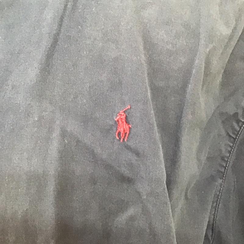 ポロバイラルフローレン Polo by RALPH LAUREN ジャケット、上着 ジャンパー、ブルゾン ジップアップジャケット ジャンパー ジャケット カジュアルジャケット アウター L ロゴ、文字 紺 / ネイビー /  メンズ USED 古着 中古 10118073