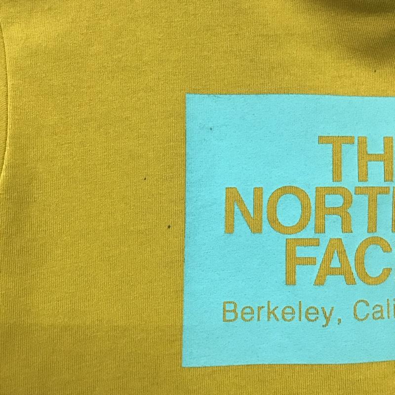 ザノースフェイス THE NORTH FACE Tシャツ 長袖 NTJ82223 ロングスリーブフィールドグラフィックロゴティー 140cm ロゴ、文字 X プリント マスタード / マスタード /  ボーイズ USED 古着 中古 10131143