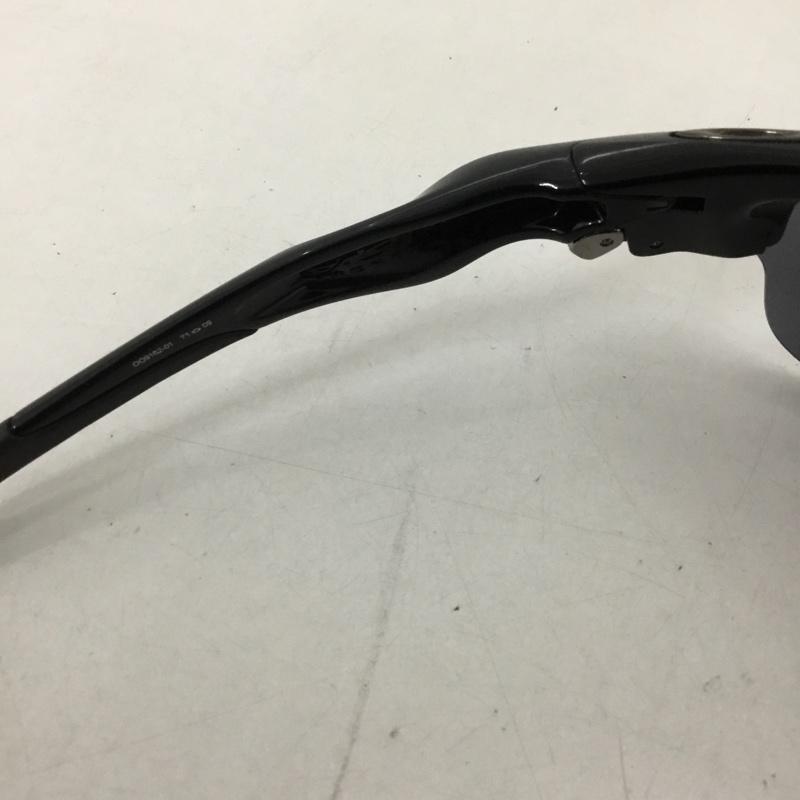 オークリー OAKLEY めがね・サングラス サングラス OO9162-01 FAST JACKET スポーツサングラス 箱有 ミラーレンズ ロゴ、文字 黒 / ブラック /  メンズ USED 古着 中古 10129371