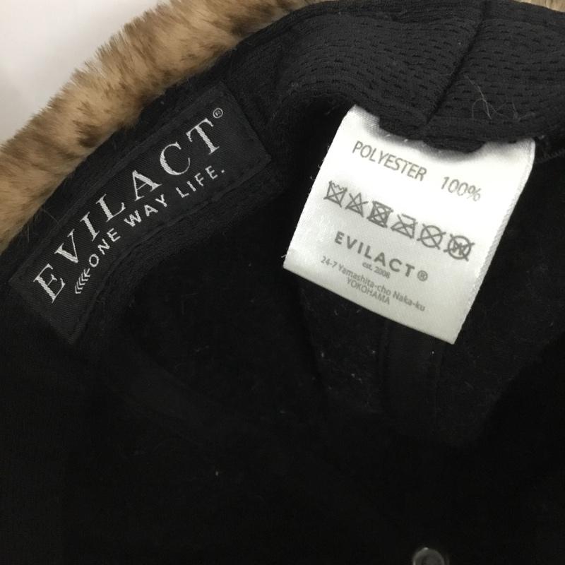 イーブルアクト EVILACT 帽子 キャップ EA24-ACT2-C07 FLIGHT JET CAP フライトキャップ ロゴ、文字 薄緑 / ライトグリーン /  メンズ USED 古着 中古 10125220
