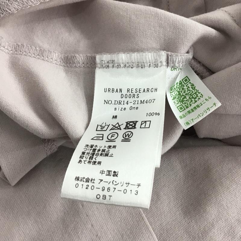 アーバンリサーチドアーズ URBAN RESEARCH DOORS Tシャツ 七分袖 DR14-21M407 コットンタック7分袖プルオーバー 無地 マルチカラー / マルチカラー /  レディース USED 古着 中古 10133795