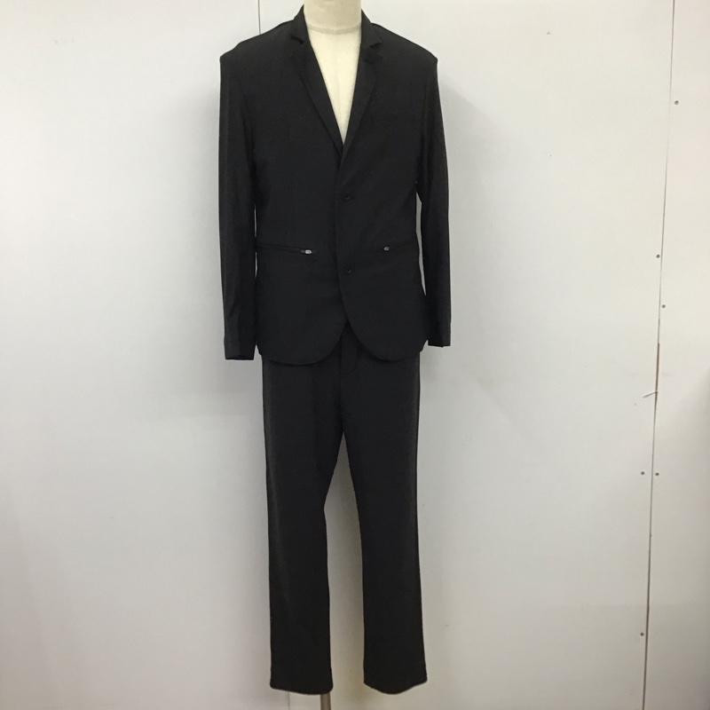 アディダス adidas セットアップ セットアップ セットアップ カジュアルジャケット カジュアルスウェットパンツ 2点セット L ロゴ、文字 黒 / ブラック /  メンズ USED 古着 中古 10113774