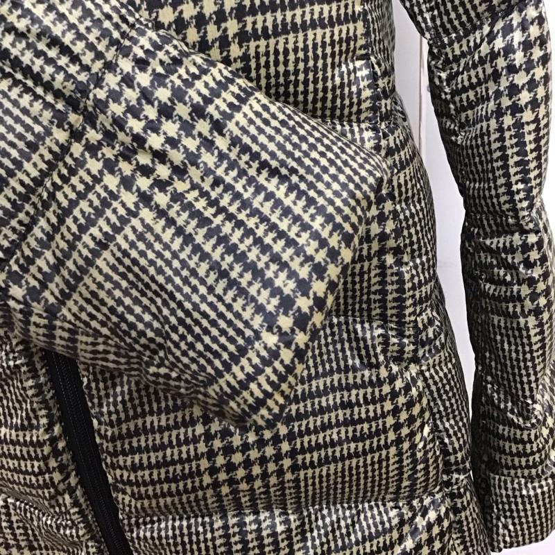 ユニクロ UNIQLO コート ダウンコート 217-079942 ウルトラライトダウンコート L チェック マルチカラー / マルチカラー /  レディース USED 古着 中古 10124030