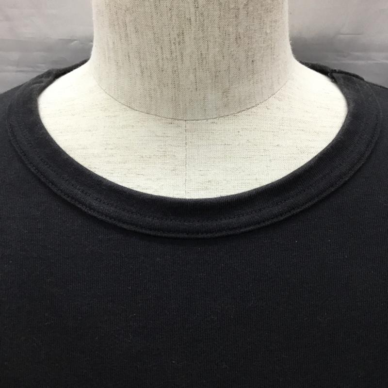 ゴッドセレクショントリプルエックス GOD SELECTION XXX カットソー 長袖 長袖カットソー クルーネックカットソー ロングスリーブカットソー プリントTシャツ L プリント 黒 / ブラック /  メンズ USED 古着 中古 10118639