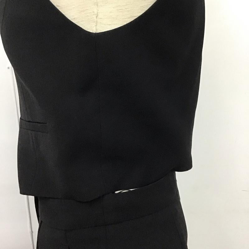 ザラ ZARA サロペット・オーバーオール サロペット、オーバーオール オールインワン ノースリーブ XS 無地 黒 / ブラック /  レディース USED 古着 中古 10138679