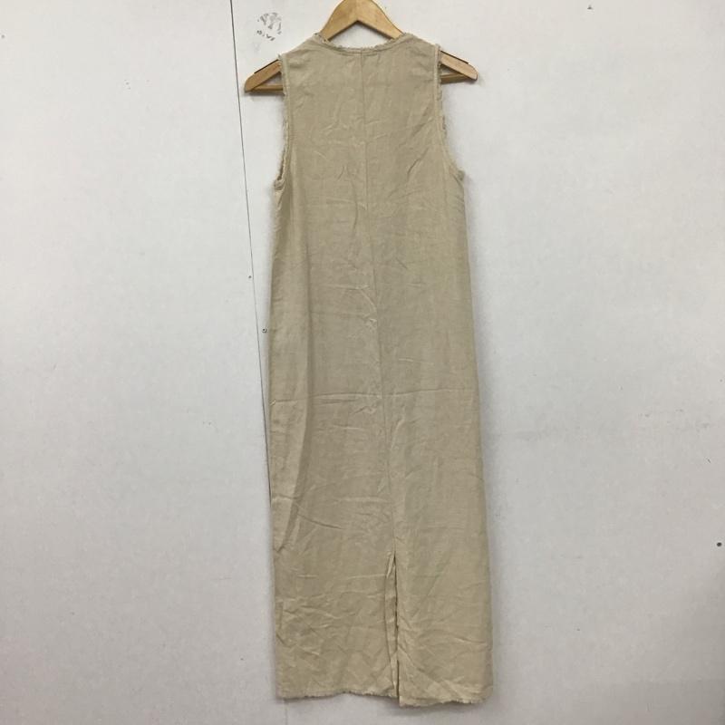 ザラ ZARA ワンピース ロングスカート XS 無地 オフホワイト / オフホワイト /  レディース USED 古着 中古 10129439