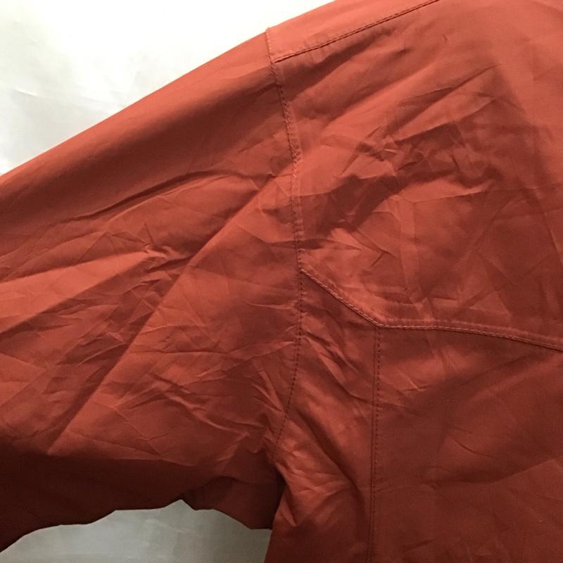 エディーバウアー Eddie Bauer ジャケット、上着 ジャケット、ブレザー 長袖ジップアップジャケット ジップアップパーカー ナイロンジャケット XL ロゴ、文字 えんじ / ワインレッド /  メンズ USED 古着 中古 10118536