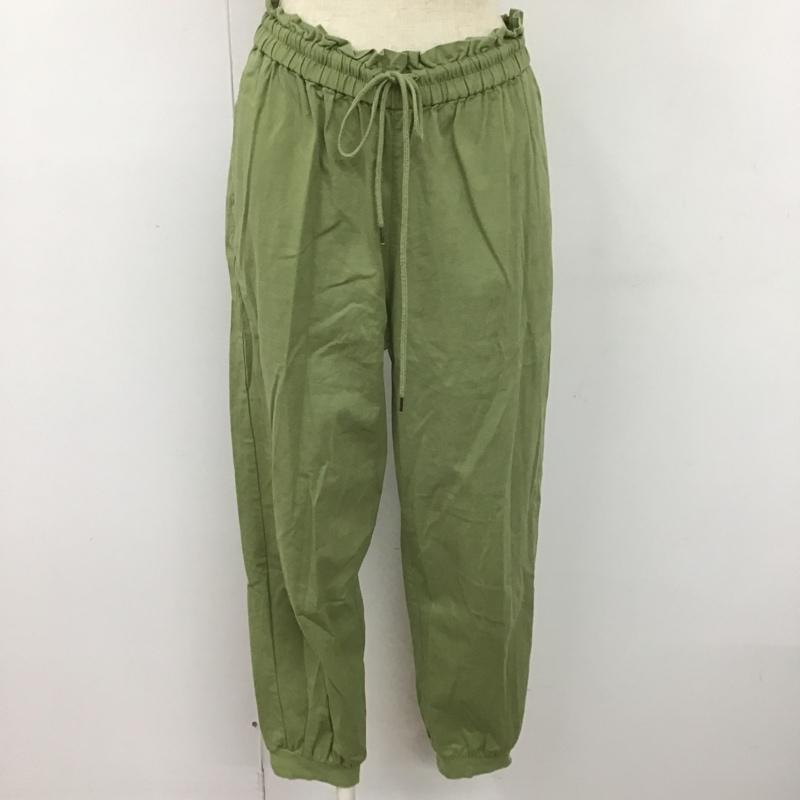 スタディオクリップ studio CLIP ボトムス ボトムス L 無地 緑 / グリーン /  レディース USED 古着 中古 10106172