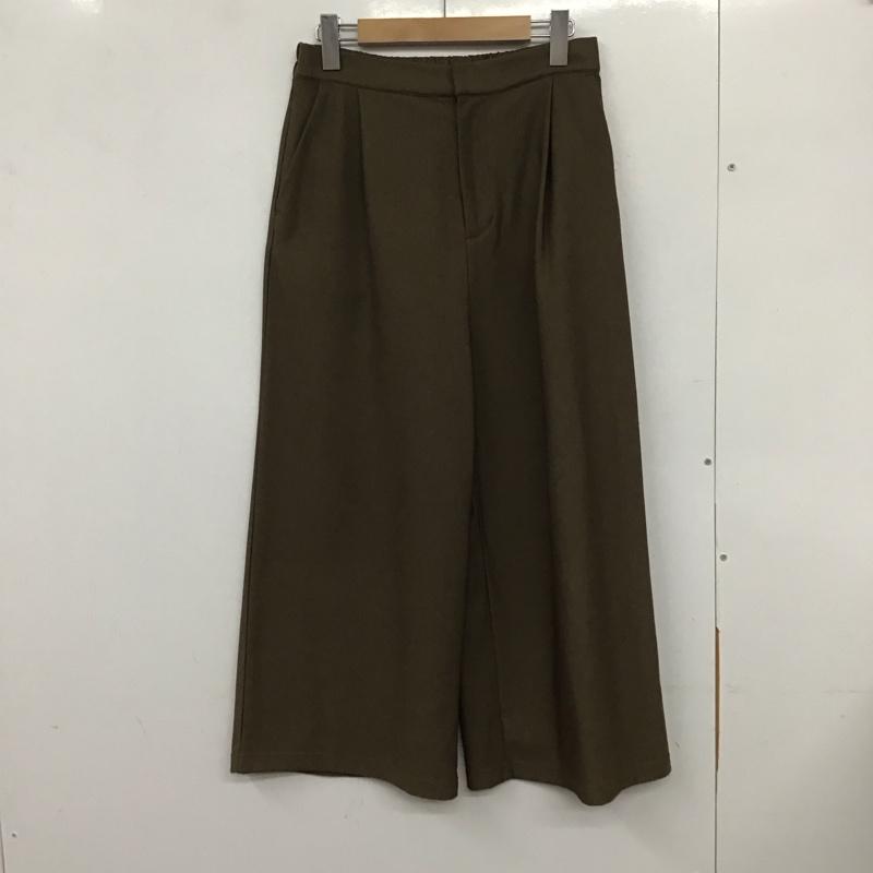 レプシィム LEPSIM ボトムス ボトムス M 無地 茶 / ブラウン /  レディース USED 古着 中古 10133246