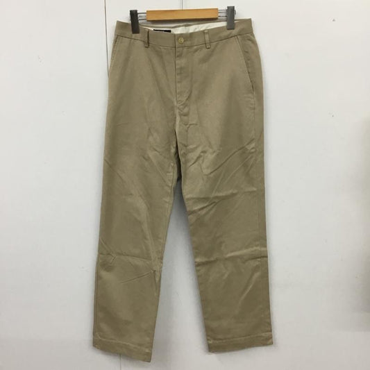 ポロバイラルフローレン Polo by RALPH LAUREN パンツ チノパン チノパン カジュアルパンツ ワイドパンツ ストレートパンツ 33インチ 無地 ベージュ / ベージュ /  メンズ USED 古着 中古 10115643
