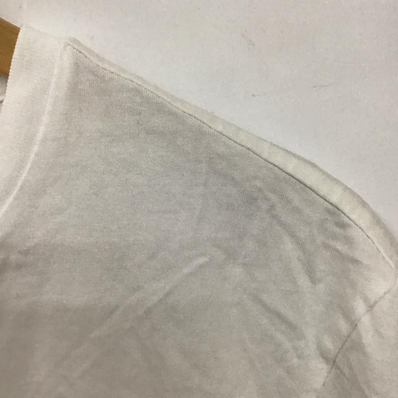 ポロラルフローレン POLO RALPH LAUREN Tシャツ 半袖 半袖カットソー プリントTシャツ クルーネックカットソー L ロゴ、文字 白 / ホワイト /  メンズ USED 古着 中古 10130735