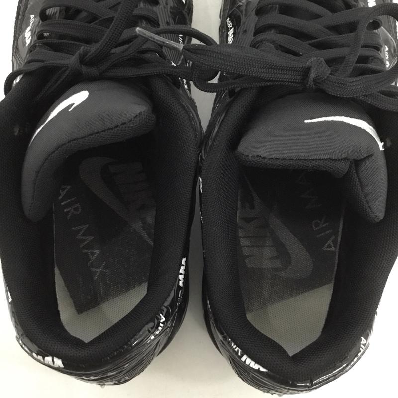 ナイキ NIKE スニーカー スニーカー 700155-015 AIR MAX 90 PREMIUM 27.5cm 27.5cm ロゴ、文字 黒 / ブラック / X 白 / ホワイト /  メンズ USED 古着 中古 10148398