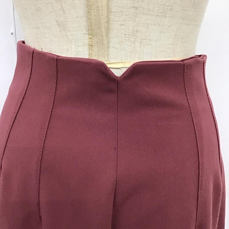 ザラ ZARA パンツ スラックス 7901 332 172 ハイウエストパンツ XS 無地 紫 / パープル /  レディース USED 古着 中古 10118697