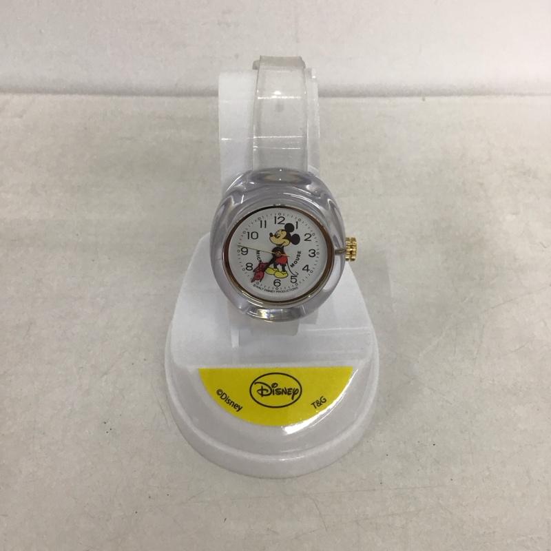 ディズニー Disney 腕時計 アナログ（クォーツ式） DisneyMickey Watch MPW-CLR キャラクター 透明 / クリア /  レディース USED 古着 中古 10138324