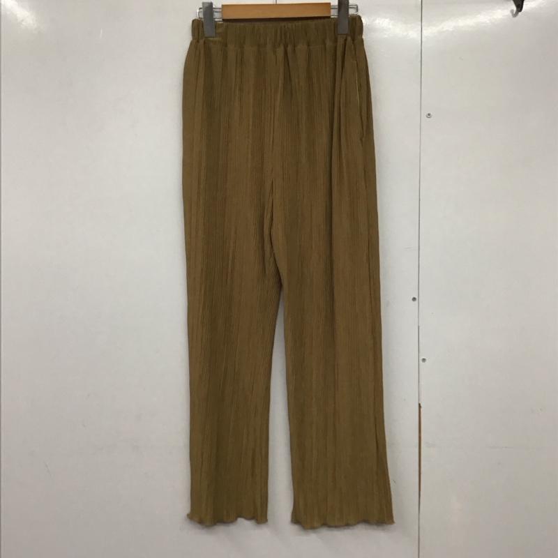 ローリーズファーム LOWRYS FARM パンツ ワークパンツ、ペインターパンツ lf522004sb プリーツイージーパンツ ワイドパンツ FREE 無地 マルチカラー / マルチカラー /  レディース USED 古着 中古 10143812