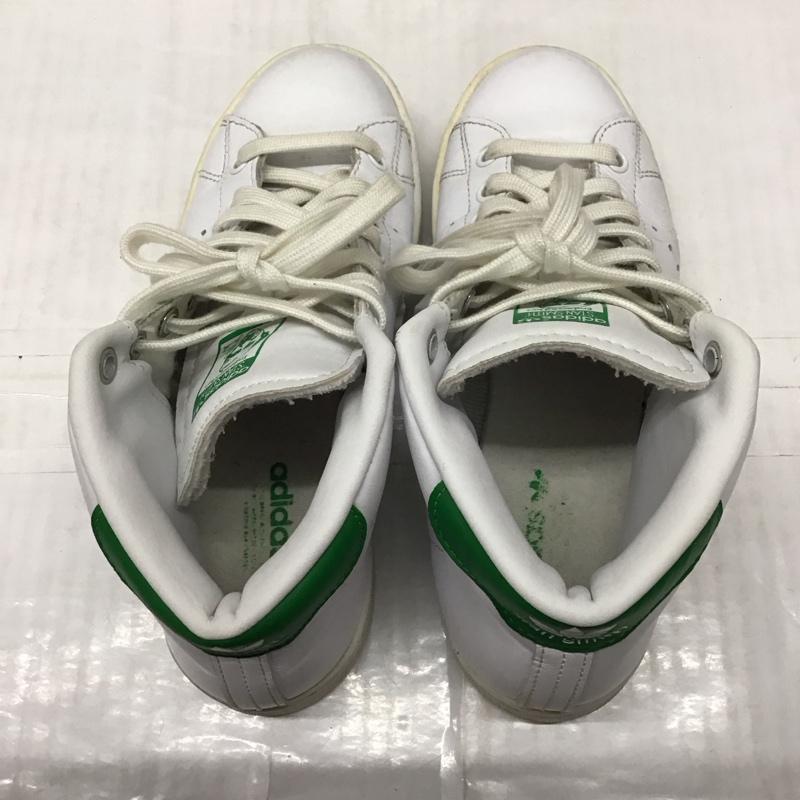 アディダス adidas スニーカー スニーカー S75028 STAN SMITH MID 23cm 23.0cm ロゴ、文字 白 / ホワイト / X 緑 / グリーン /  レディース USED 古着 中古 10118135