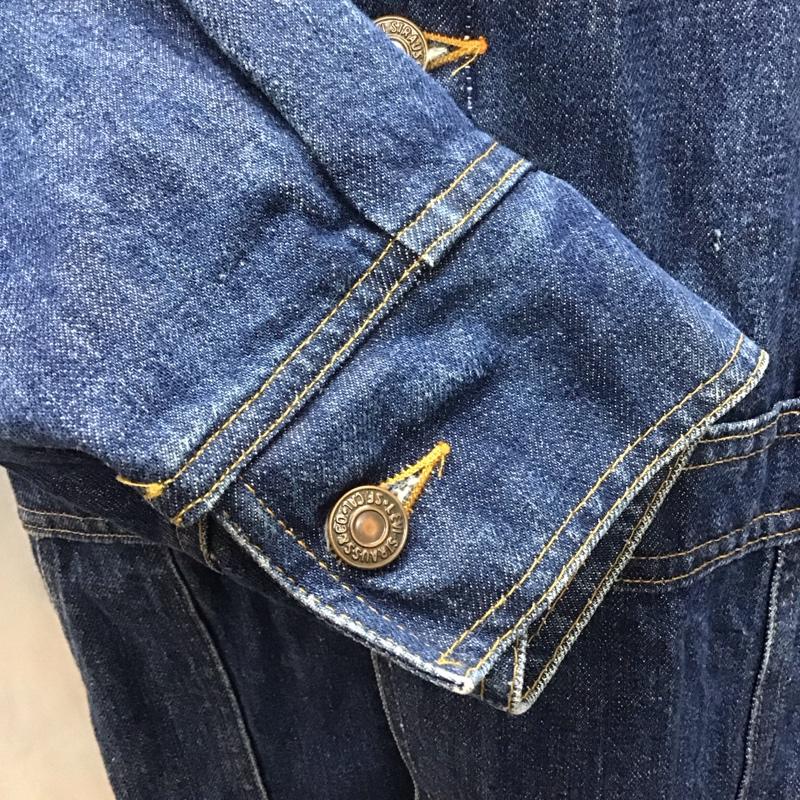 リーバイス Levi s ジャケット、上着 ジャケット、ブレザー 70671 デニムブッシュジャケット 70年代 USA製 XL 無地 インディゴ / インディゴ /  メンズ USED 古着 中古 10121183