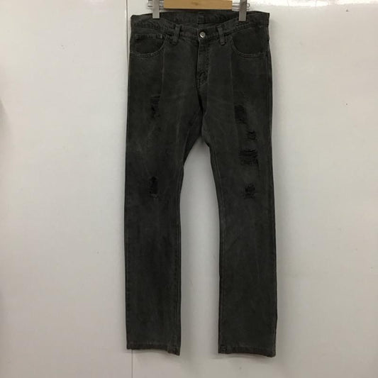 ルードギャラリー RUDE GALLERY パンツ デニム、ジーンズ デニムパンツ スリムパンツ ジーンズ 32インチ 無地 黒 / ブラック /  メンズ USED 古着 中古 10117842