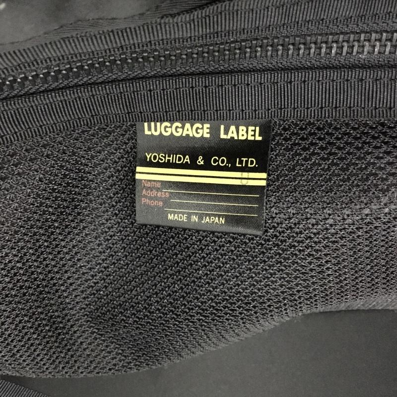 ラゲッジ レーベル LUGGAGE LABEL スーツケース、トランク スーツケース、トランク キャリーバッグ トラベルバッグ 二輪 ボストンバッグ ロゴ、文字 黒 / ブラック /  メンズ USED 古着 中古 10145623