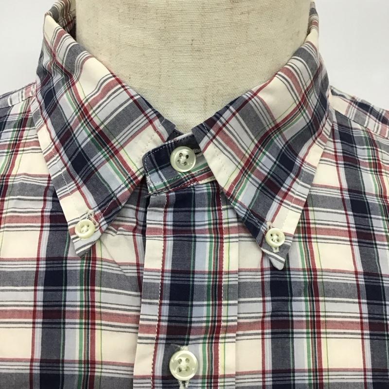 ラルフローレン RALPHLAUREN シャツ、ブラウス 半袖 半袖シャツ チェックシャツ カラーシャツ カジュアルシャツ ボタンダウンシャツ L チェック マルチカラー / マルチカラー /  メンズ USED 古着 中古 10112488