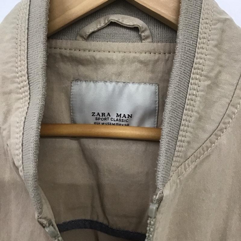 ザラメン ZARA MAN ジャケット、上着 ジャンパー、ブルゾン M 無地 ベージュ / ベージュ /  メンズ USED 古着 中古 10130895