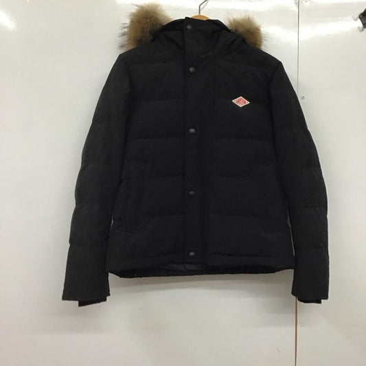 ダントン Danton ジャケット、上着 ダウンジャケット JD-8931 LAS ショートダウンコート フェザー 36 ロゴ、文字 黒 / ブラック /  レディース USED 古着 中古 10142308