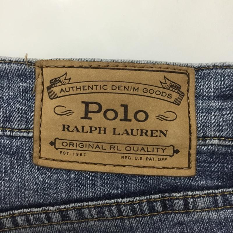ポロラルフローレン POLO RALPH LAUREN パンツ デニム、ジーンズ 32 無地 青 / ブルー /  メンズ USED 古着 中古 10115683