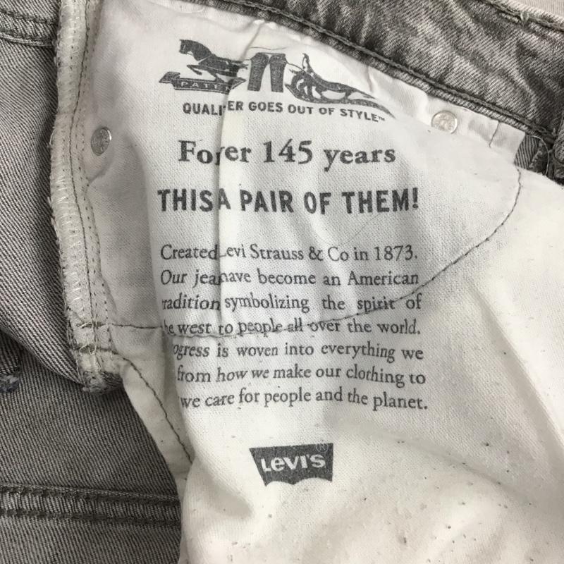 リーバイストラウスアンドコー Levi Strauss & co. パンツ デニム、ジーンズ デニムパンツ スリムパンツ カジュアルパンツ ストレッチパンツ 32インチ 無地 灰 / グレー /  メンズ USED 古着 中古 10148103